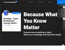 Tablet Screenshot of cmprogrammers.com